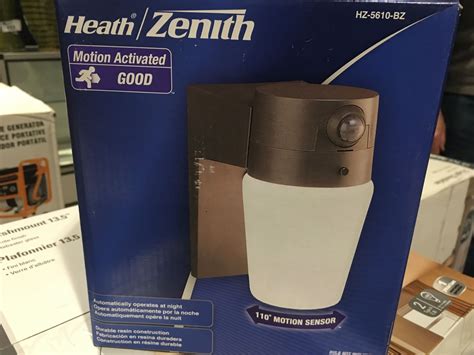 heath zenith motion sensor light dual brite